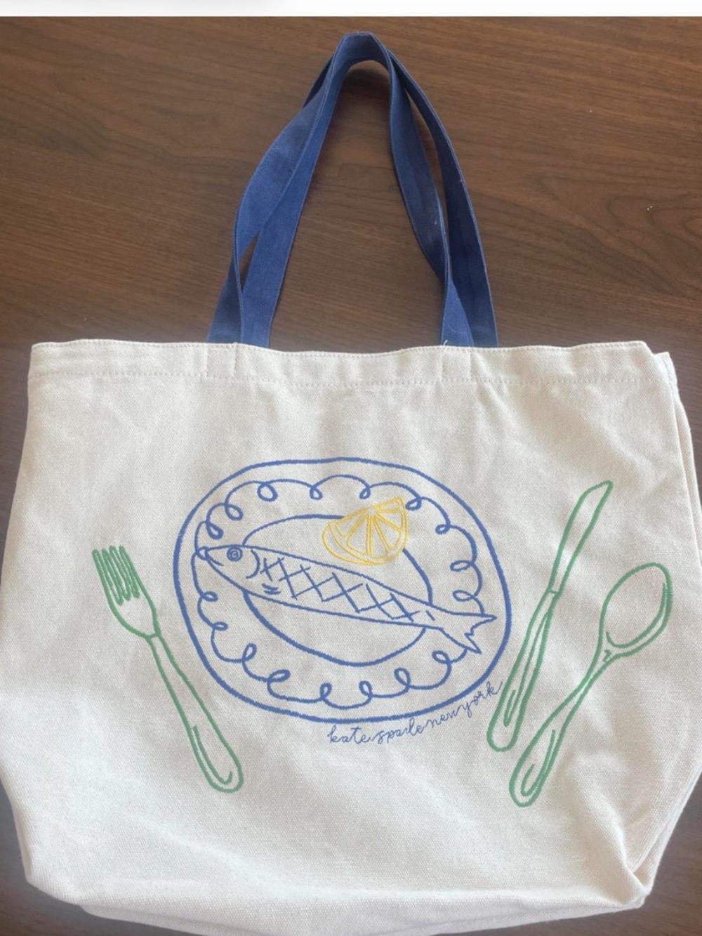 Canvas Tote Bag Kate Spade